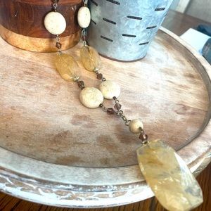 Emily Ray stone necklace